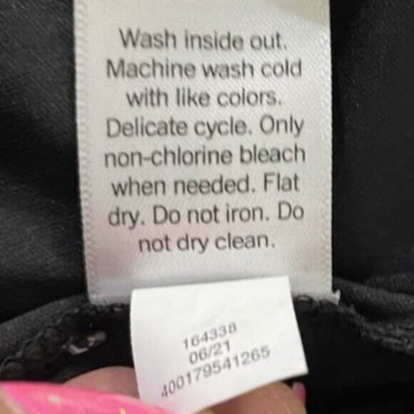 Nine West Black & Gold Polka Dot V-Neck Cami | Lined • Adjustable Straps - Picture 8 of 10